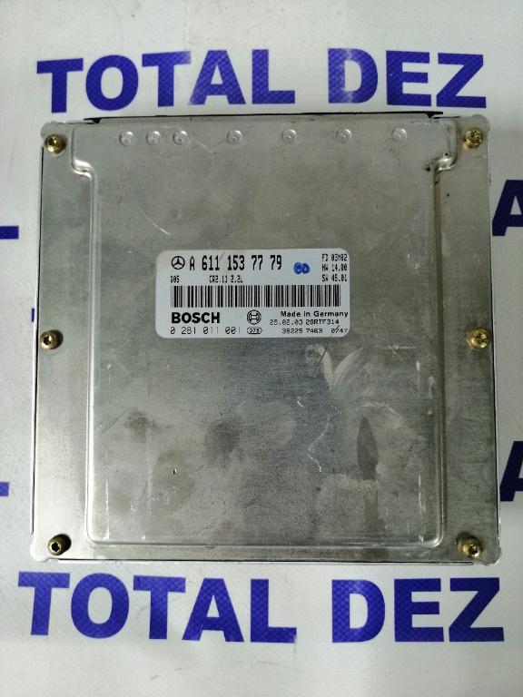 Calculator Motor ECU Mercedes C-Class (W203) C 220 CDI (143 CP) - 0281011001 / A6111537779