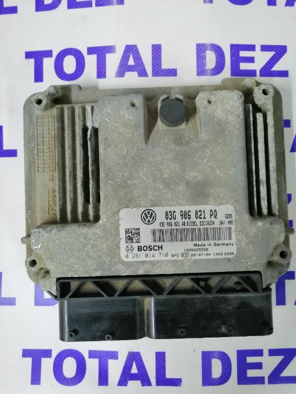 Calculator Motor ECU Skoda Octavia 2 (1Z) 2.0 TDI (140 CP) - 0281014710 / 03G906021PQ
