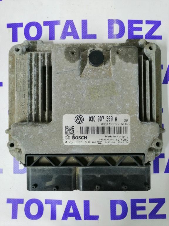 Calculator Motor ECU VW Golf 6 (5K1) 1.4 TSI (122 CP) - 0261S05728 / 03C907309A