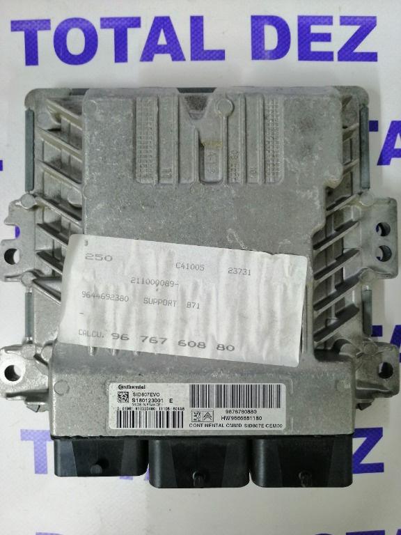Calculator Motor ECU Citroen C4 II (B7) 1.6 HDi 110/115 - S180123001E / 9676760880