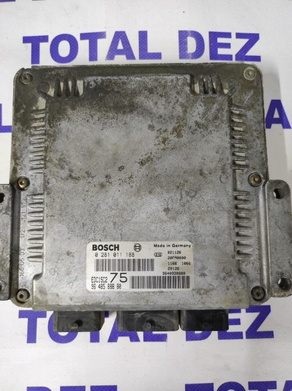 Calculator Motor ECU Peugeot 206 (2A/C) 2.0 HDI (90 CP) - 0281011188 / 9648588880