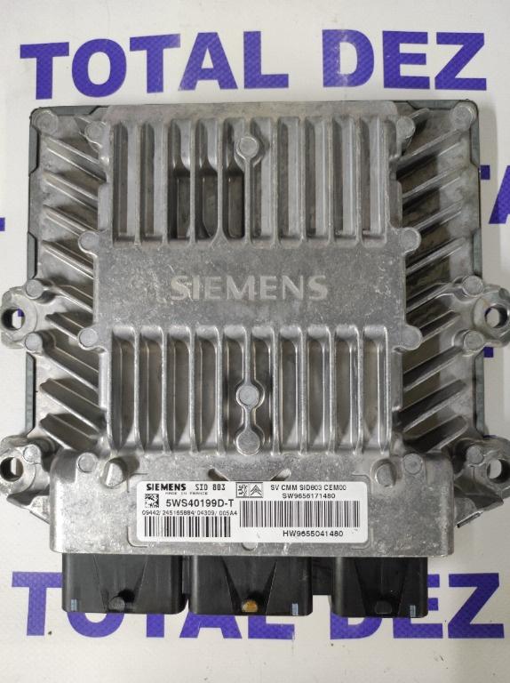Calculator Motor ECU Citroen C5 II / C5 III (X7) 2.0 HDI (136 CP) - 5WS40199D-T / 9656171480