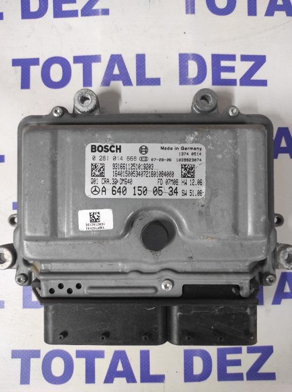 Calculator Motor ECU Mercedes A-Class (W169) A 180 CDI (109 CP) - 0281014668 / A6401500534