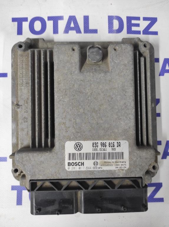 Calculator Motor ECU VW Touran (1T1, 1T2) 2.0 TDI (140 CP) - 0281011844 / 03G906016DR