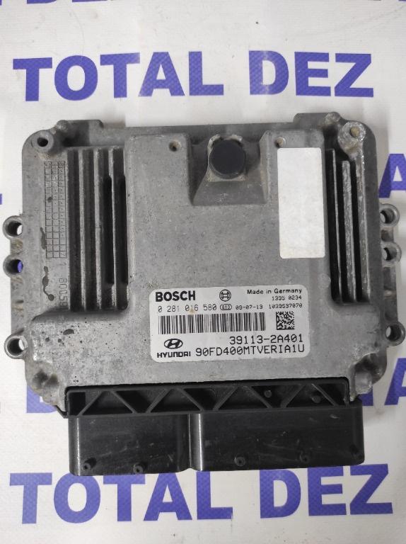 Calculator Motor ECU Hyundai i30 (FD) 1.6 CRDi (90/115 CP) - 0281016580 / 39113-2A401