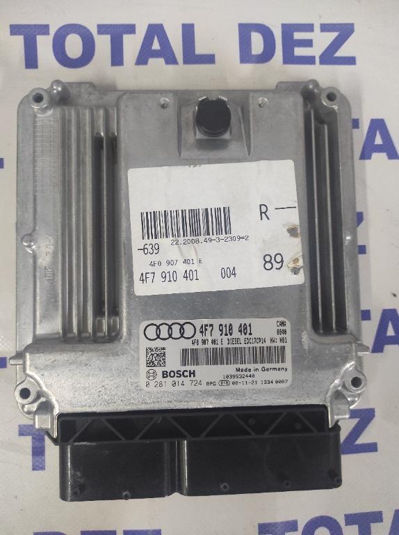 Calculator Motor ECU Audi A6 C6 (4F2, 4F5) 2.7 TDI (190 CP) - 0281014724 / 4F7910401