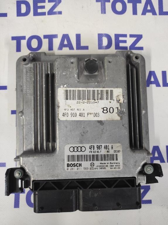 Calculator Motor ECU Audi A6 (4F2, 4F5) 3.0 TDI (225 CP) - 0281011569 / 4F0907401A
