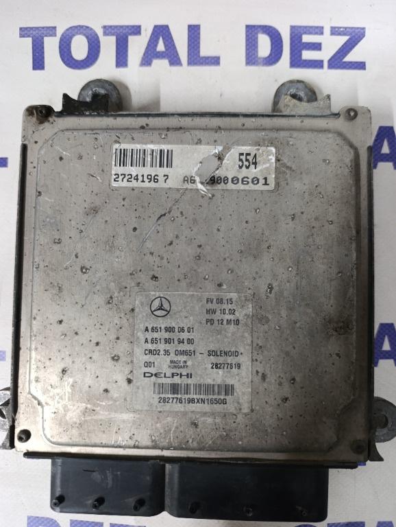 Calculator Motor ECU Mercedes-Benz Sprinter (W906) 213 / 313 / 513 CDI 2.2 CDI (136 CP) - 28277619 / A6519000601