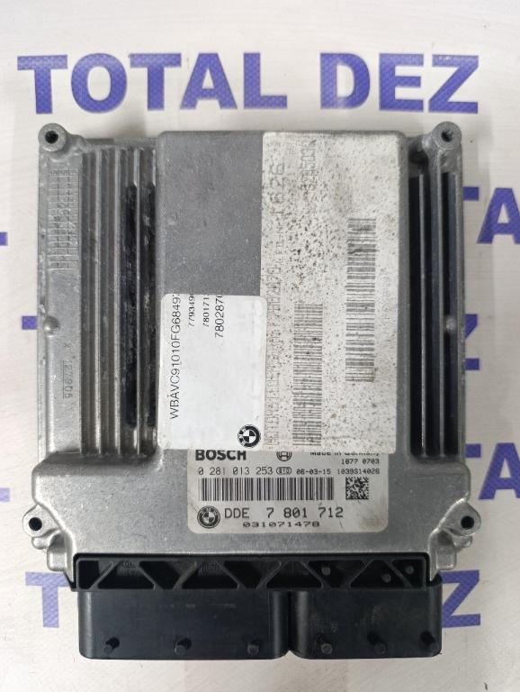 ECU Calculator motor Bmw 530D E60 cod DDE7801712 0281013253
