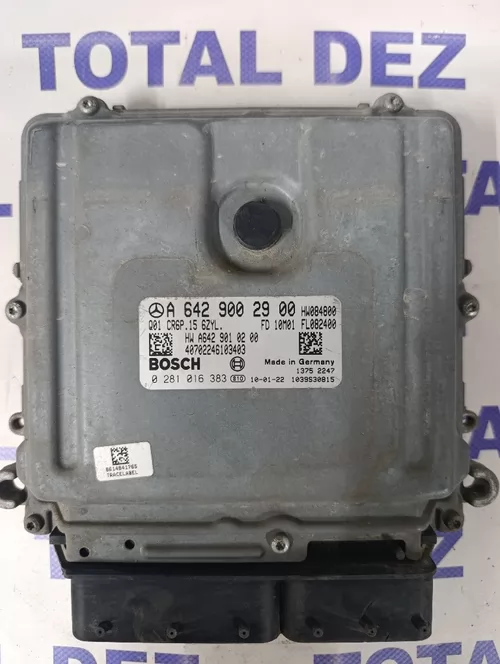 Calculator Motor ECU Mercedes-Benz ML (W164) Facelift ML 300 / 350 CDI (OM642) - 0281016383 / A6429002900