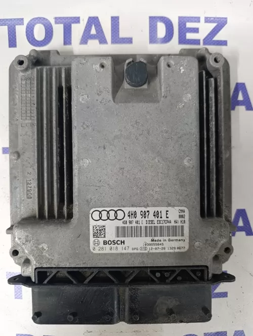 Calculator Motor ECU Audi A8 D4 (4H2, 4H8, 4HC, 4HL) 3.0 TDI quattro (250 CP) - 0281018147 / 4H0907401E