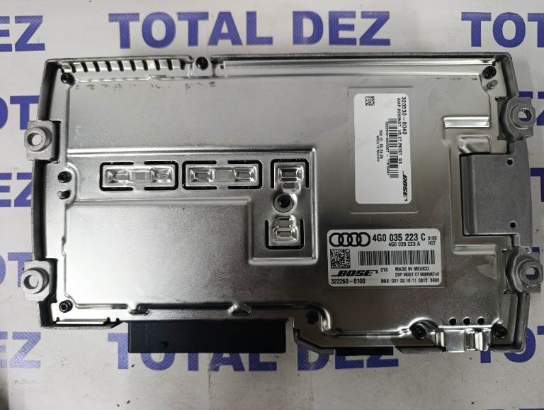 Amplificator Audio Bose Audi A6 C7 (4G2, 4GC) Toate motorizarile - 4G0035223C