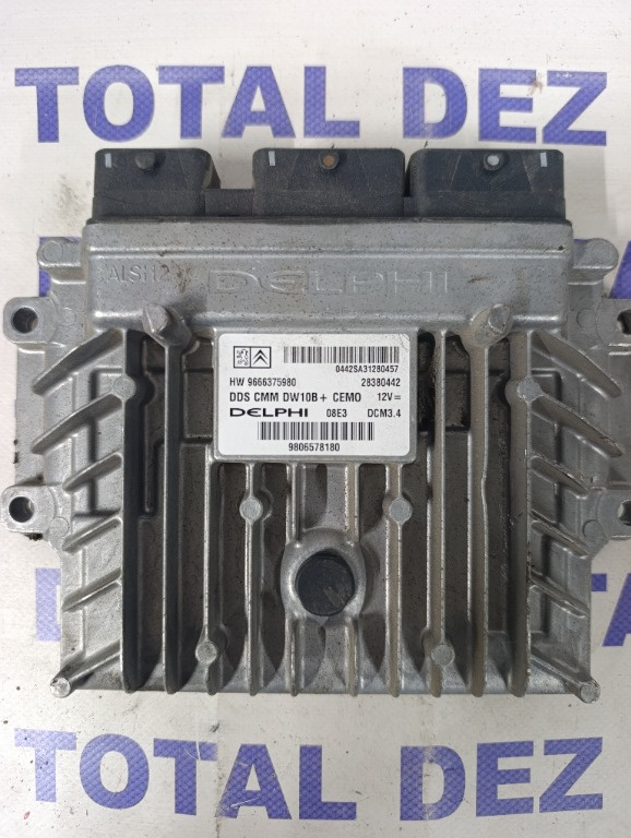Calculator Motor ECU Citroen C5 III (RD, TD) 2.0 HDi (140/163 CP) - 9806578180 28380442