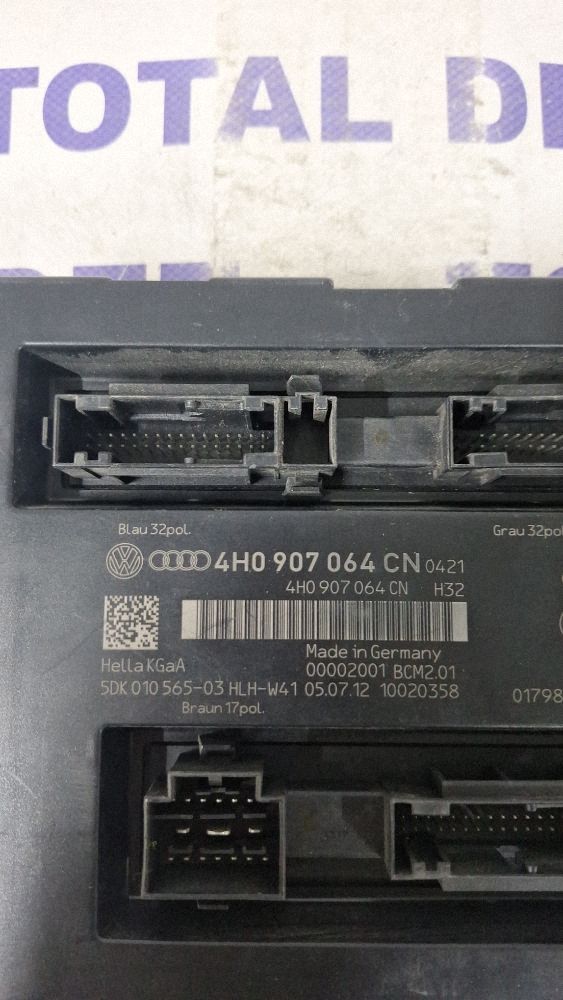 Calculator confort Audi A6 S6 C7 4G 2012 - 4H0907064CN 5DK01056503