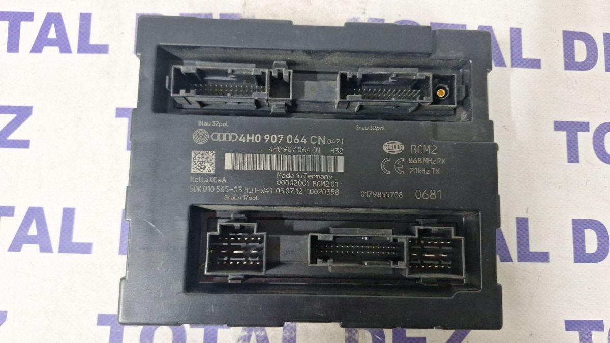 Calculator confort Audi A6 S6 C7 4G 2012 - 4H0907064CN 5DK01056503