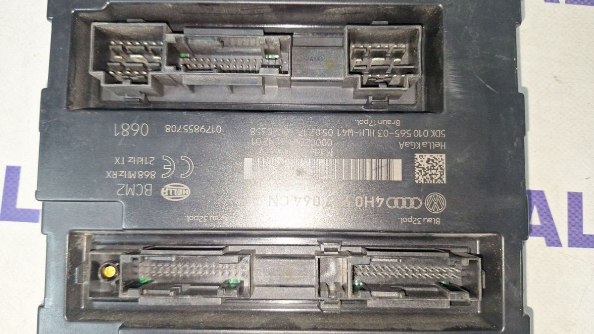 Calculator confort Audi A6 S6 C7 4G 2012 - 4H0907064CN 5DK01056503