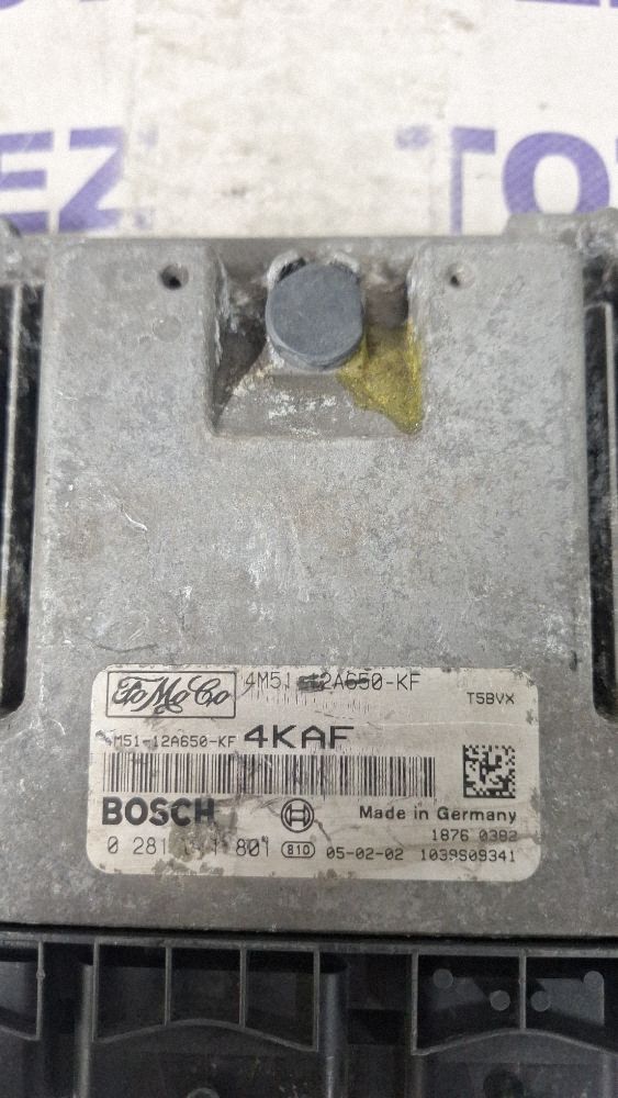 Calculator motor (ECU) Ford Focus C-MAX C-MAX Grand C-MAX 2005 - 0281011801 4M512A650KF 1M5112A650KF