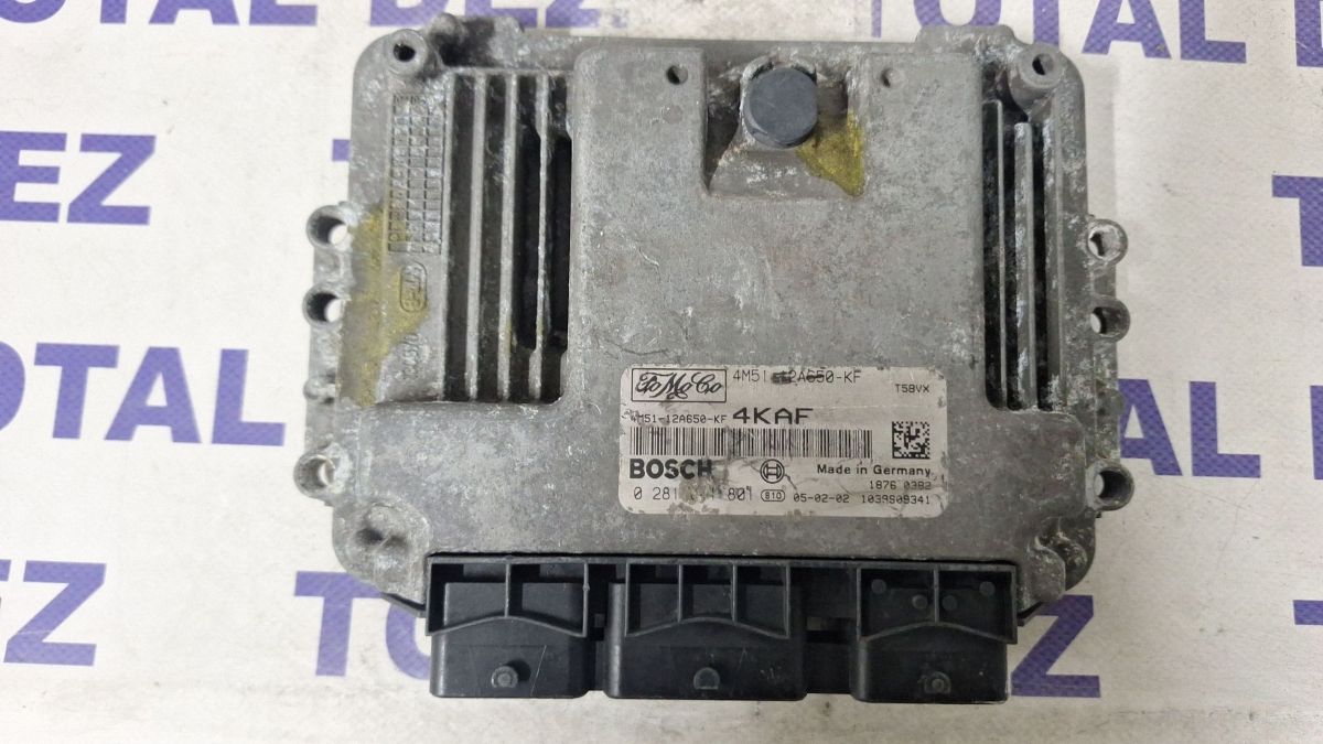 Calculator motor (ECU) Ford Focus C-MAX C-MAX Grand C-MAX 2005 - 0281011801 4M512A650KF 1M5112A650KF