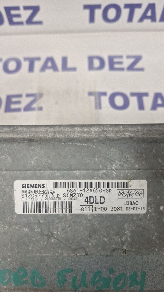 Calculator motor (ECU) Ford Fiesta 2006 - 6S6112A650GD S120977313D