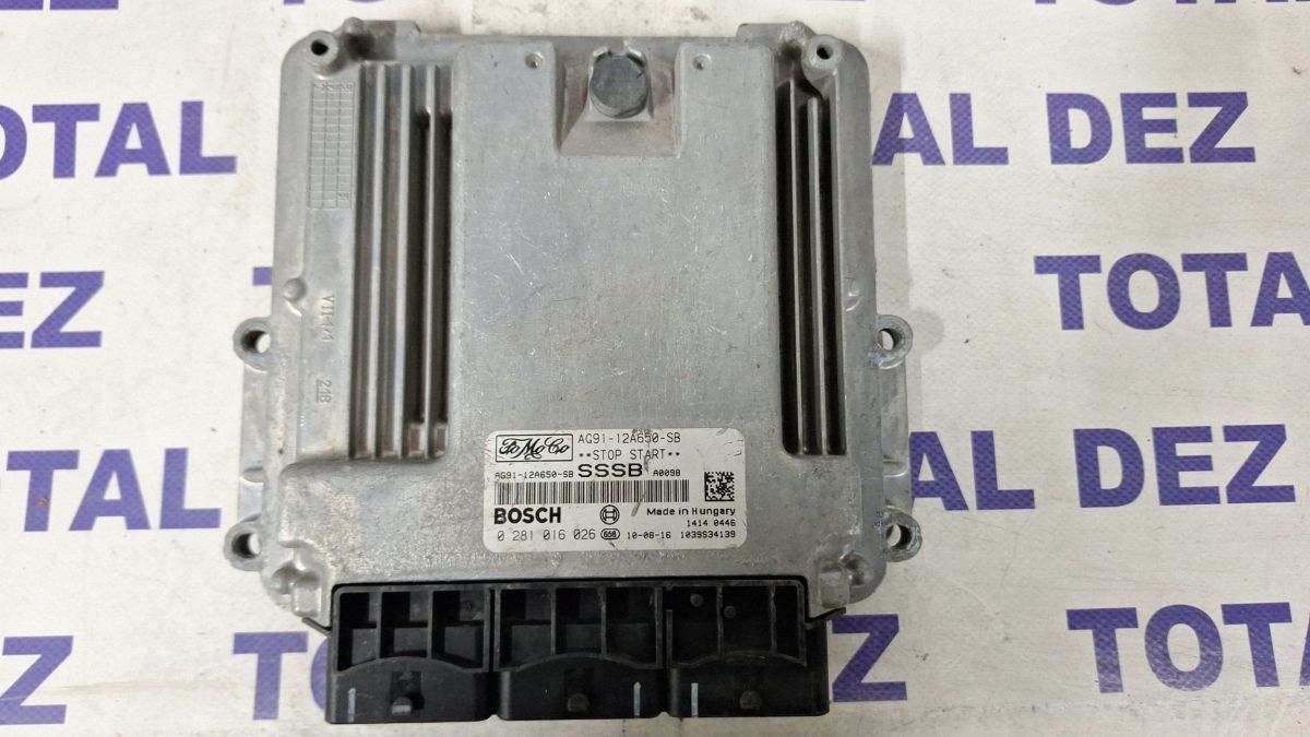 Calculator motor (ECU) Land Rover Freelander 2 - LR2 2008 - 0281016026 AG9112A650SB