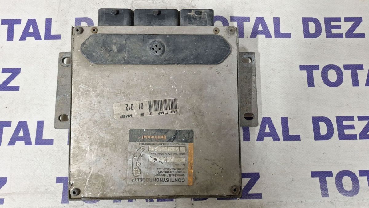 Calculator motor (ECU) Citroen C3 Pluriel Picasso 2003 - 9645989480 16623004 IAW48P277