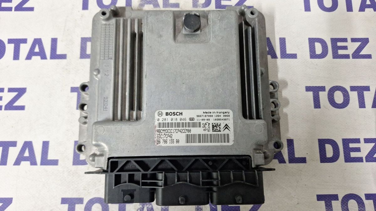 Calculator motor (ECU) Peugeot 508 2012 - 9678615580 9667187080 0281018046
