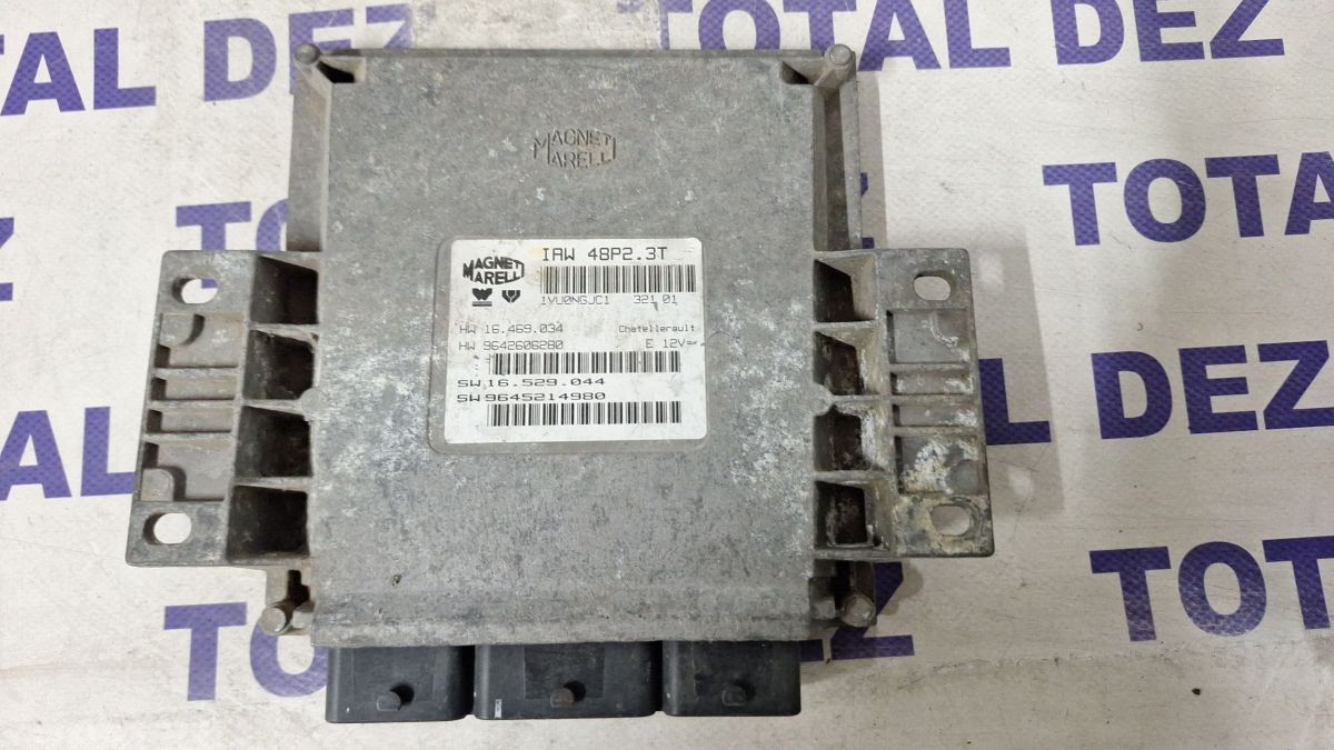 Calculator motor (ECU) Peugeot 406 2003 - 9642606280 16469034 IAW48P23T 9645214980