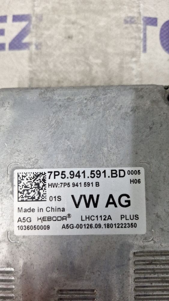 Balast Xenon Volkswagen Touareg III 2018 - 7P5941591BD 1036050009