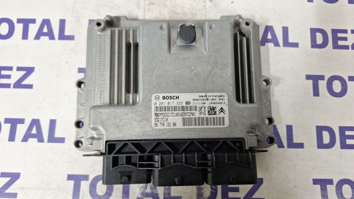 Calculator motor (ECU) Peugeot 208 I 2012 - 9666729580 9677013180 0281017333 6667285