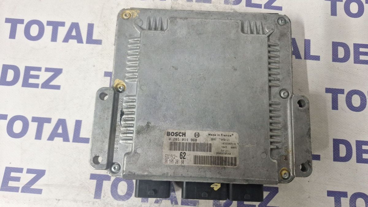 Calculator motor (ECU) Citroen C8 2008 - 0281011968 9659520180 9645850580