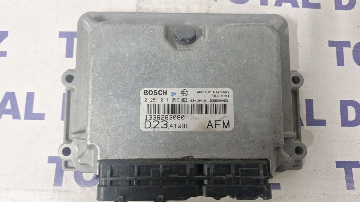 Calculator motor (ECU) Fiat Ducato 2005 - 0281011053 1338283080 74630704