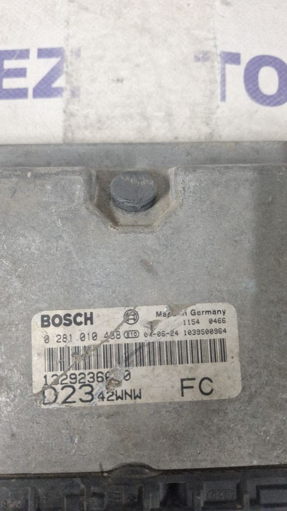 Calculator motor (ECU) Fiat Ducato 2003 - 1039S00964 13292366 0281010468