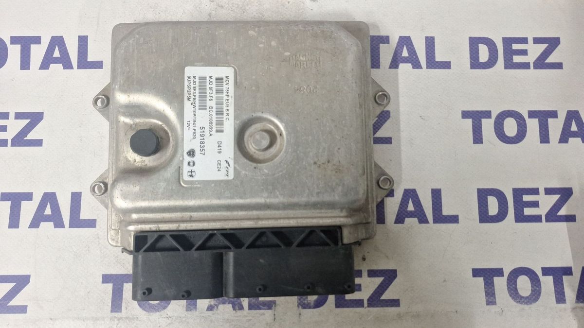 Calculator motor (ECU) Fiat Fiorino 2012 - 51918357 BC0108999A