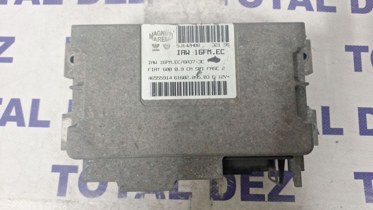 Calculator motor (ECU) Fiat Seicento/600 2000 - 46555914 SJ142HB8