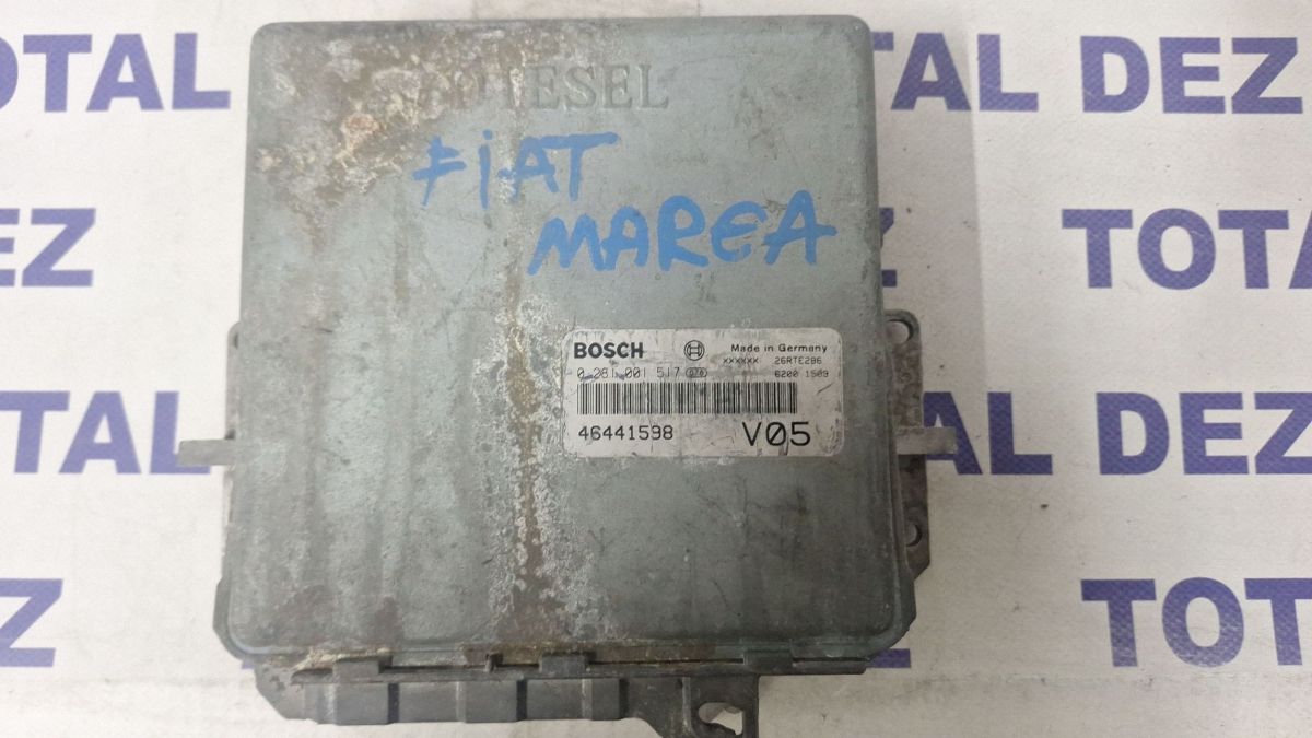 Calculator motor (ECU) Fiat Marea 1999 - 0281001517 46441598 26RTE286