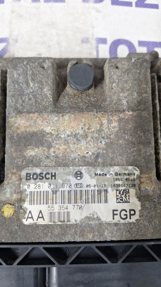 Calculator motor (ECU) Opel Vectra C 2004 - 1039S07138 55354770 0281011970