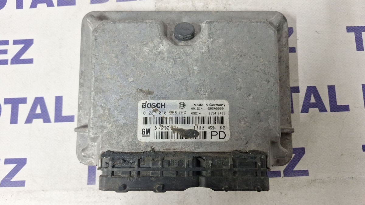 Calculator motor (ECU) Opel Zafira A 2000 - 0281010268 24417169 28SA9999
