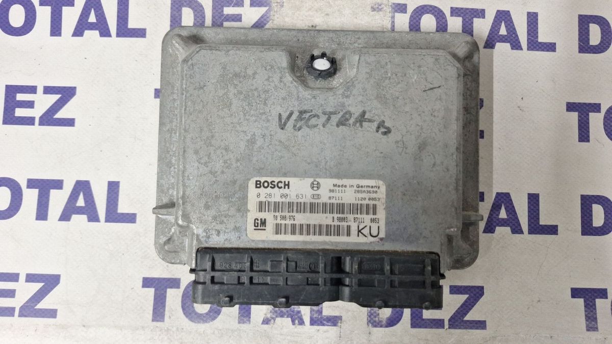 Calculator motor (ECU) Opel Vectra B 1997 - 90508976 0281001631 28SA3690
