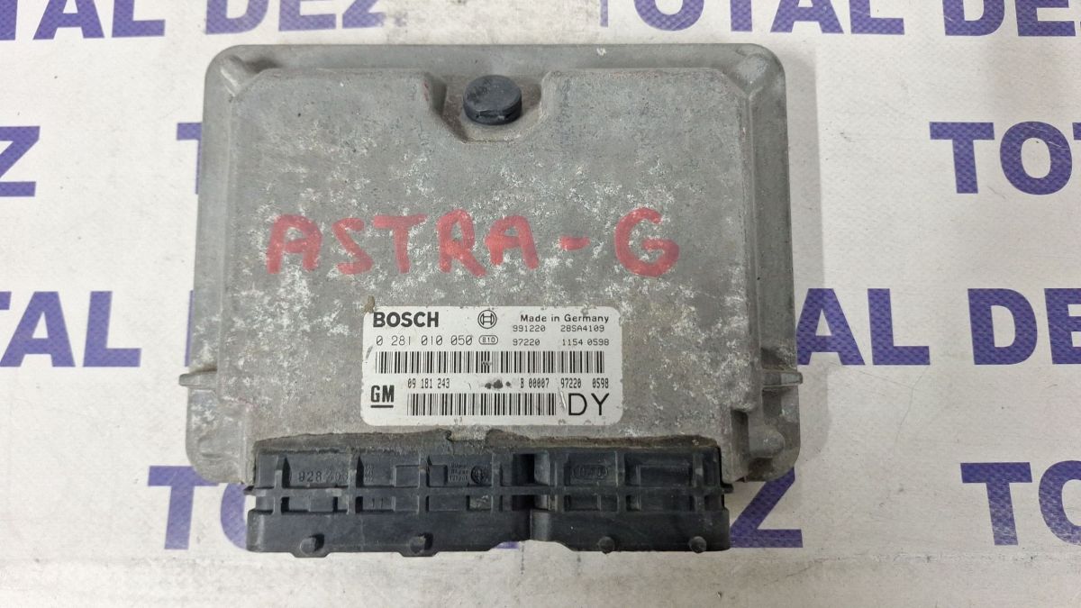 Calculator motor (ECU) Opel Astra G 2000 - 09181243 0281010050 28SA4109