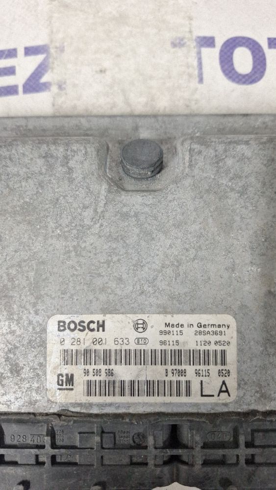 Calculator motor (ECU) Opel Vectra B 1995 - 0281001633 28SA3691