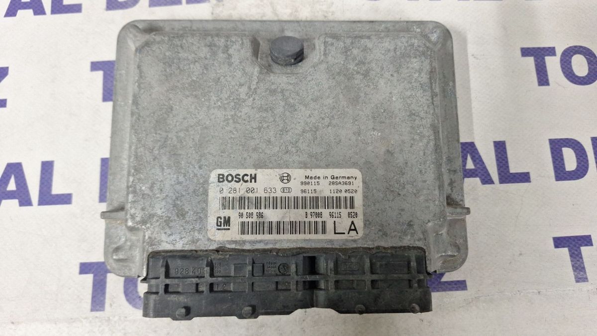 Calculator motor (ECU) Opel Vectra B 1995 - 0281001633 28SA3691