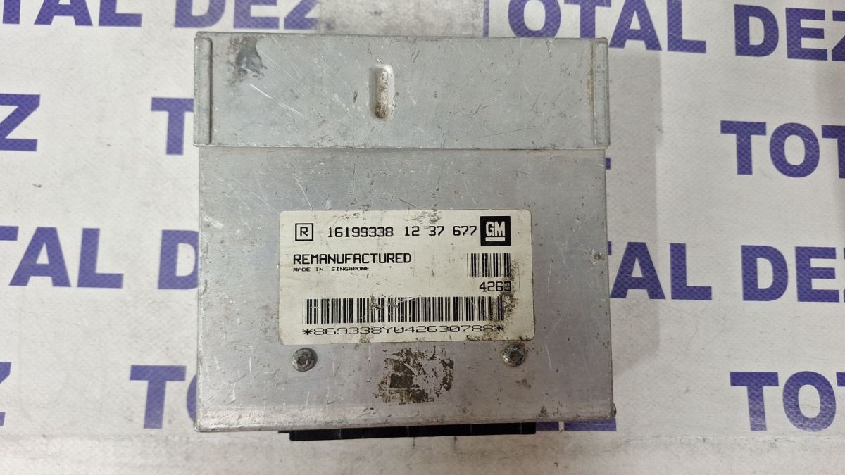Calculator motor (ECU) Opel Vectra A 1990 - 16199338 1237677 869338Y04263078