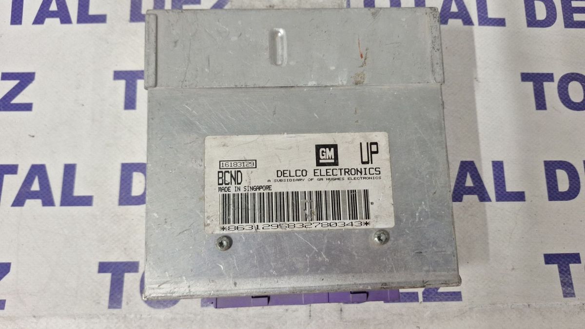 Calculator motor (ECU) Opel Astra F 1993 - 16183129 8631296832780343