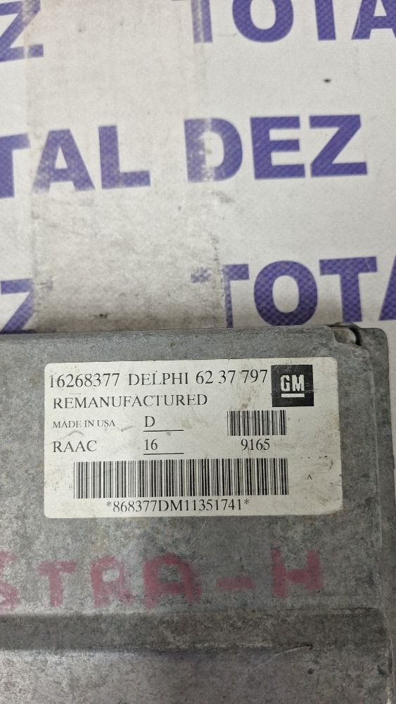 Calculator motor (ECU) Opel Astra G 2002 - 16268377 6237797 868377D