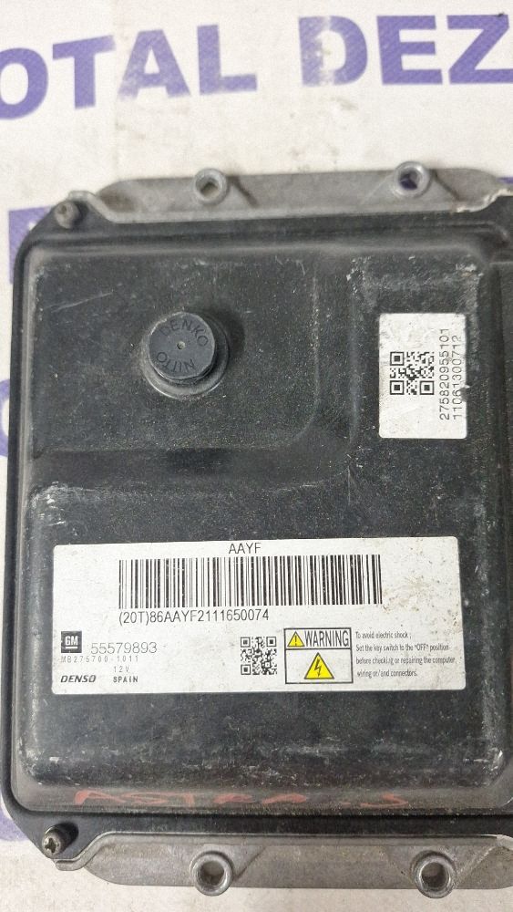 Calculator motor (ECU) Opel Astra J 2009 - 55579893