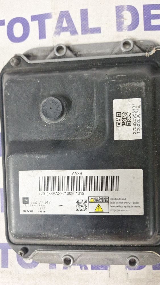 Calculator motor (ECU) Opel Astra J 2011 - 55577647 1758008884