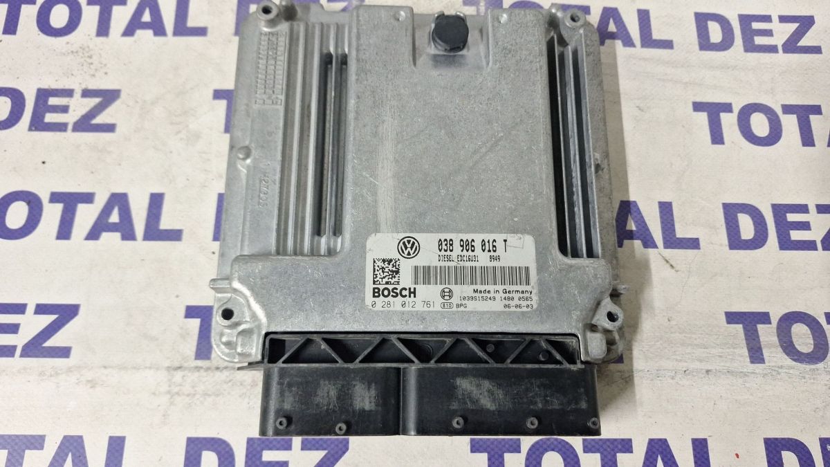 Calculator motor (ECU) Volkswagen Transporter T5 2006 - 038906016T 0281012761 1039S15249