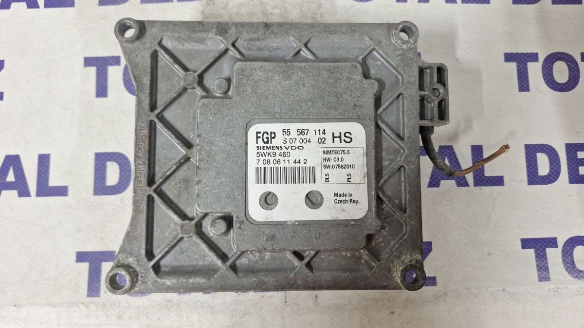 Calculator motor (ECU) Opel Astra H 2008 - 55567114 5WK9460