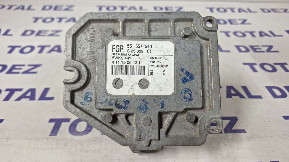 Calculator motor (ECU) Opel Vectra C 2002 - 55557540 5WK9441 4111606431