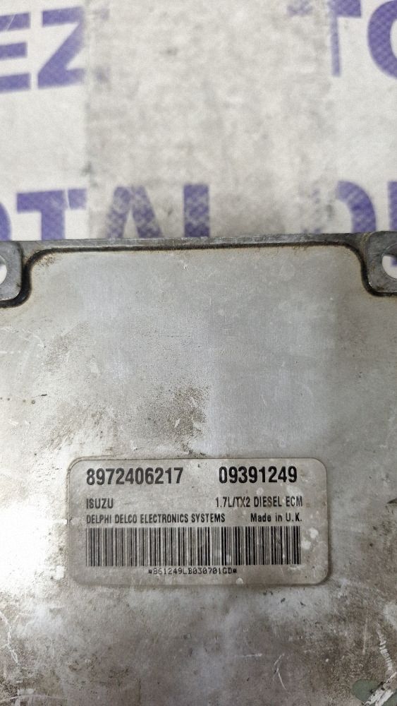 Calculator motor (ECU) Opel Astra G 2000 - 09391249 8972406217